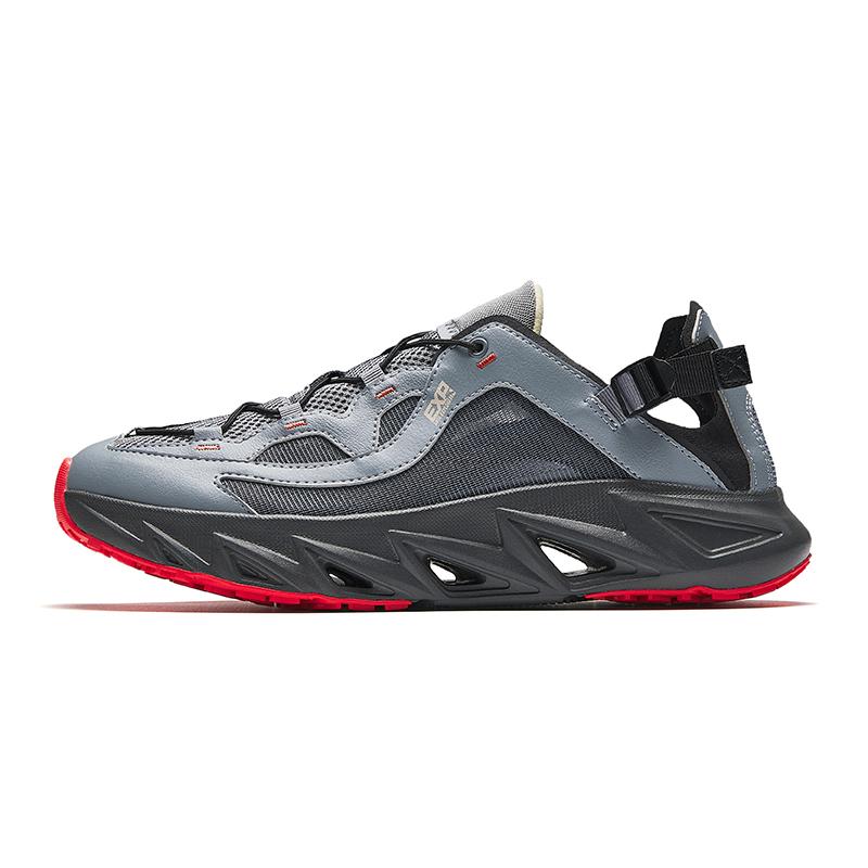 Anta Wuyi Stream Hiking Shoes Summer 2026 Outdoor Functional Shoes Men shoes Gray Black 912626650-3 39