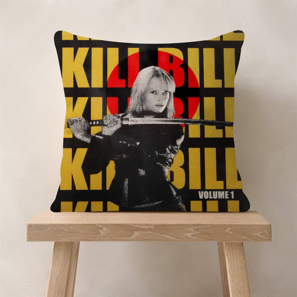 Klassieke Film KKill Bill Kussen Anime Kussen Bank Bed Hoofdkussenhoes Kussenhoes 45x45 cm Mode