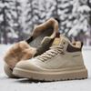 New Winter Boots for Men Add Velvet Men's Sneakers Ankle Boots Soft and Comfortable Sports and Leisure Wear-resistant Non-Slip
