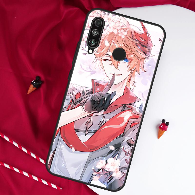 

Genshin Impact Tartaglia For Huawei Nova Y90 Y70 Y60 Y72 Y73 Y61 Y91 7i 8i 11i 12i 12s 9 10 SE P20 P30 P40 Lite Case Nova 11 Pro