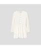 8SECONDS Long-Sleeved Mini Dress In Ivory