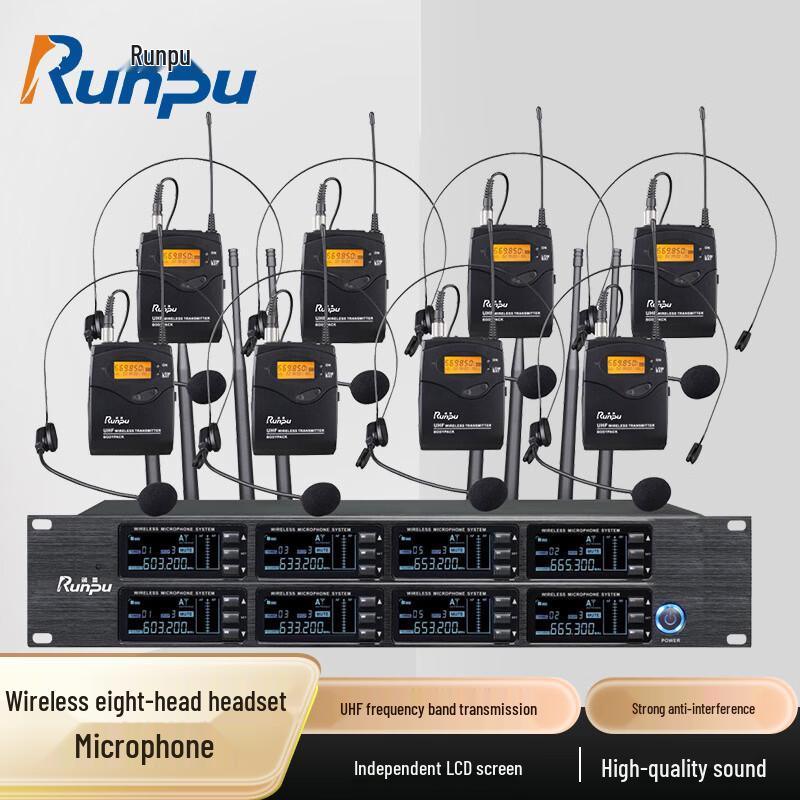 

Runpu Wireless Conference Headset Microphone System (CN version)