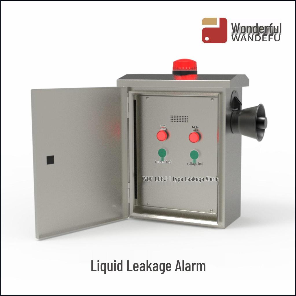 WDF-LDBJ1 Liquid Leak Alarm: Essential for Protecting Outdoor Electrical Boxes During Rainy Seasons.