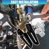 Aluminum Foot Pedal Pegs Motorbike Accessories Easy Installation Replacement Motorcycle Rear Footrest Foldable Pedal