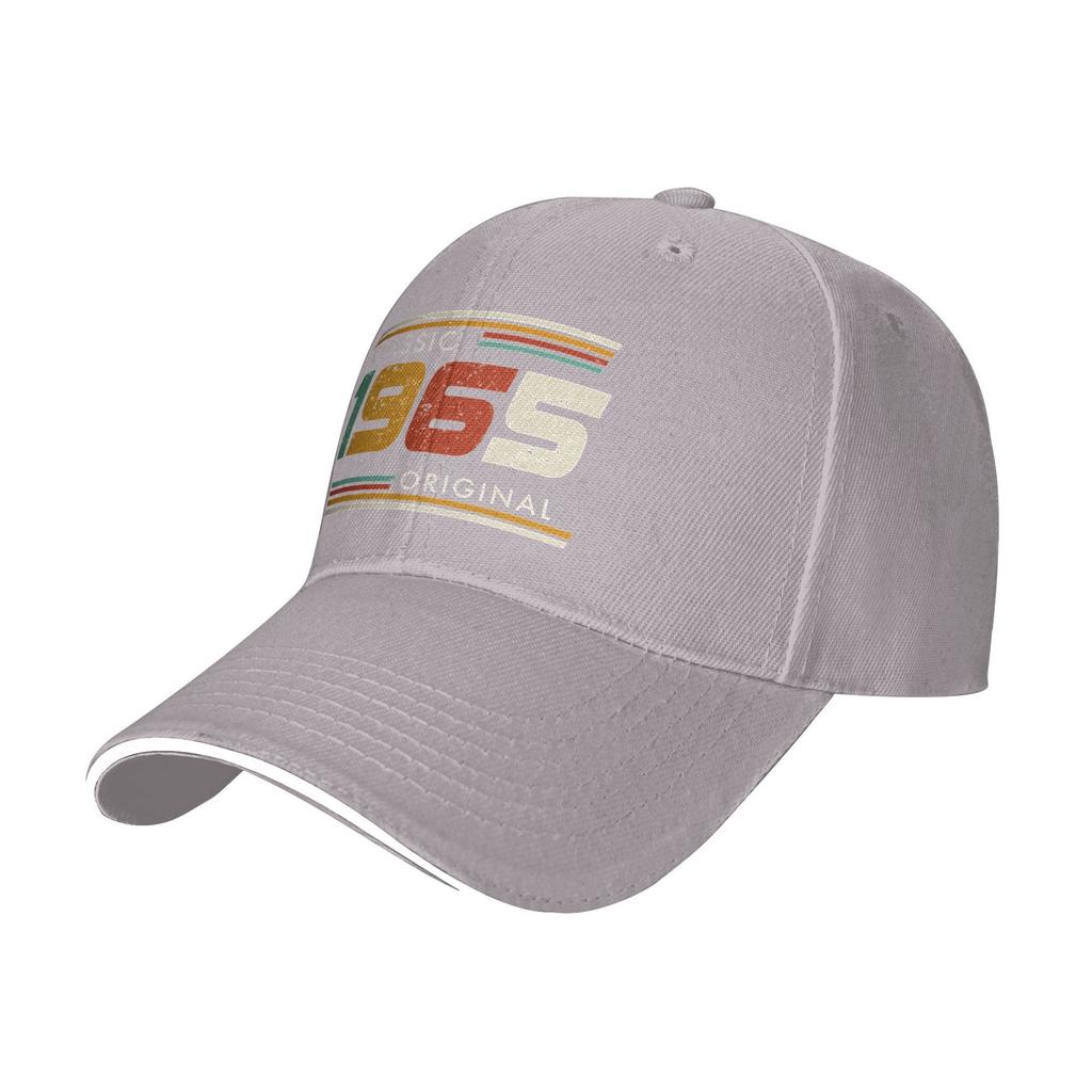 Classic 1965 Original Vintage Birthday 1965 Baseball Cap Classic Men Trucker Hat Adjustable Print Hunting Camping Snapback Cap