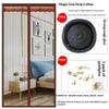 Anti Mosquito Fly Curtains for Doors Screen Magnetic Mosquito Net Door Window Automatic Closing Mesh for Kitchen Living Room