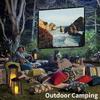 Tragbarer Outdoor faltbarer Projektorleinwand mit Ständer für Camping