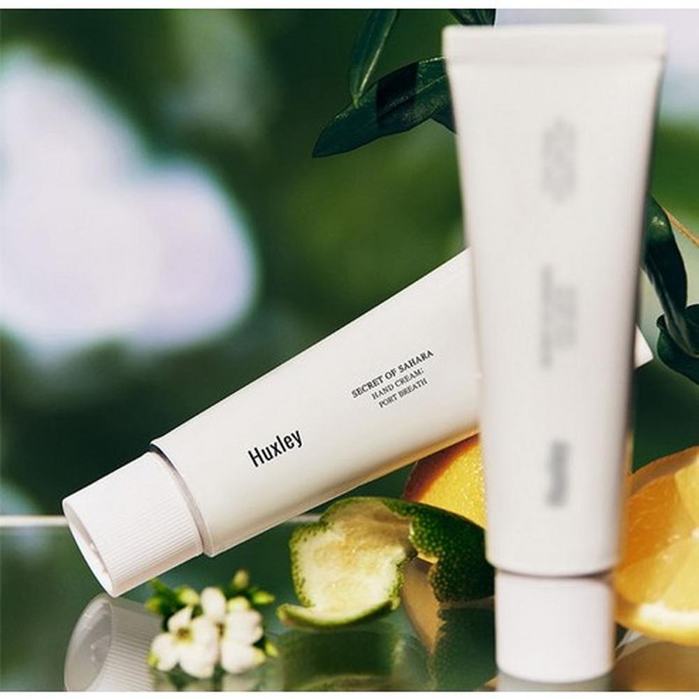 Huxley Hand Cream Perfume Blue Medina Tangerine 30ml – Nourishing Care, Fragrance Support, Korean