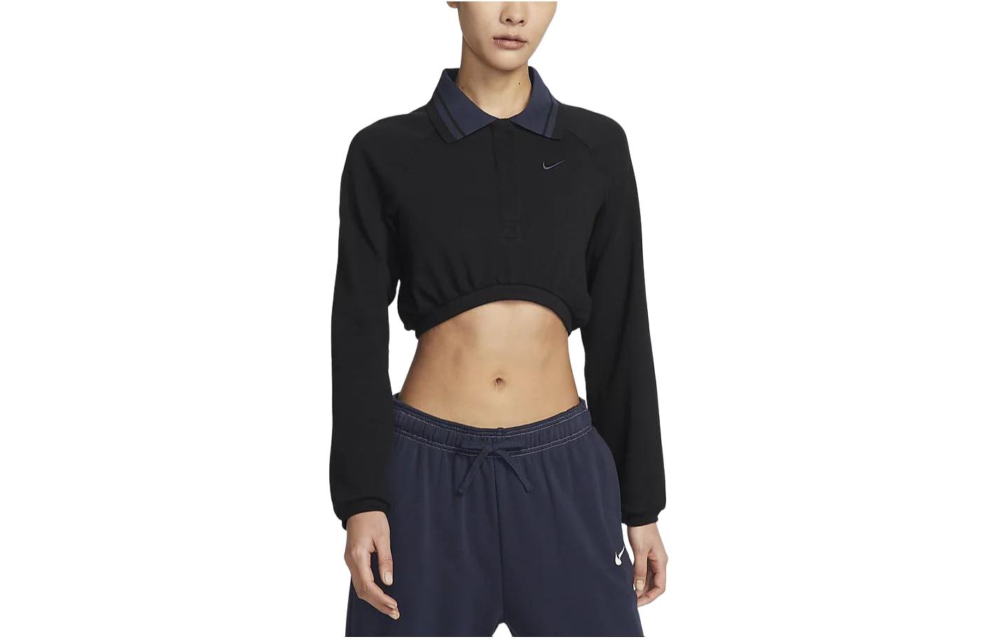 Nike Raglan Sleeve T Shirt Women s Black FN1881-010 S