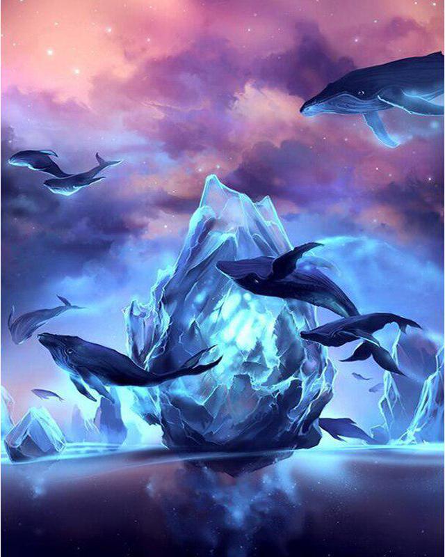 Diamond Painting Snow Fell Horses and Dogs Cross Stitch Full Square Round Drill Diamond Embroidery Animal Diamond Mosaic Handicraft Home Decor