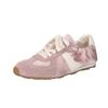 2025 summer new casual women's shoes soft sole not tired feet sweet wind sports casual shoes satin high-end shoes