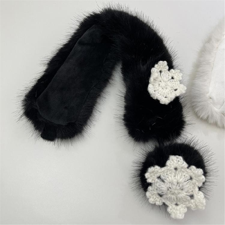 Artistic Youth Scarf Daily Wearing Scarf Female Skinny Scarf Ladies Warm Scarf for Winter Sports and Casual Wear