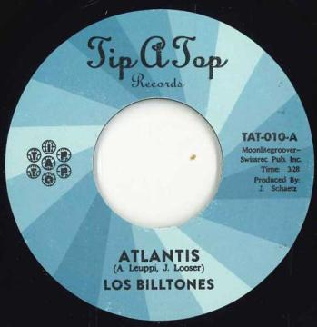 

7inch Record LOS BILLTONES Atlantis Rattlesnake Twist TAT010 Tip A Top EU 2025 Europe Reggae Ska Dub