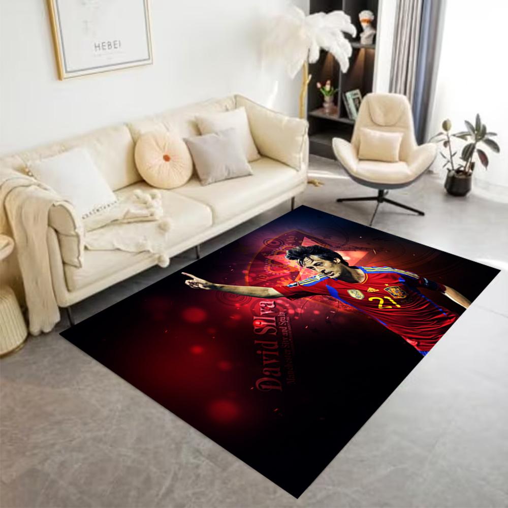 Alex Milito Football Legend Carpet Perfect for Entryway Playrooms Dormitory Balcony Antislip Carpet Decorate Offices