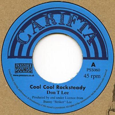 7inch Record DON T LEE / GLEN ADAMS, ALVA LEWIS - Cool Cool Rocksteady / S-H-I (I'm S PSS060 Pressure Sounds 1968 UK Reggae, Ska & Dub Used