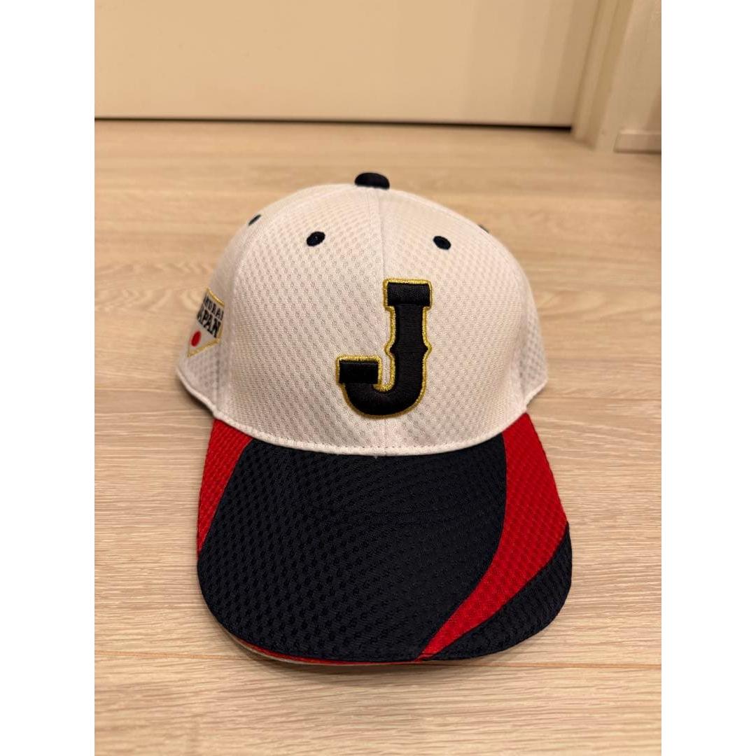 Used New and unused] WBC 2026 Samurai Japan/Cap/Practice worn replica