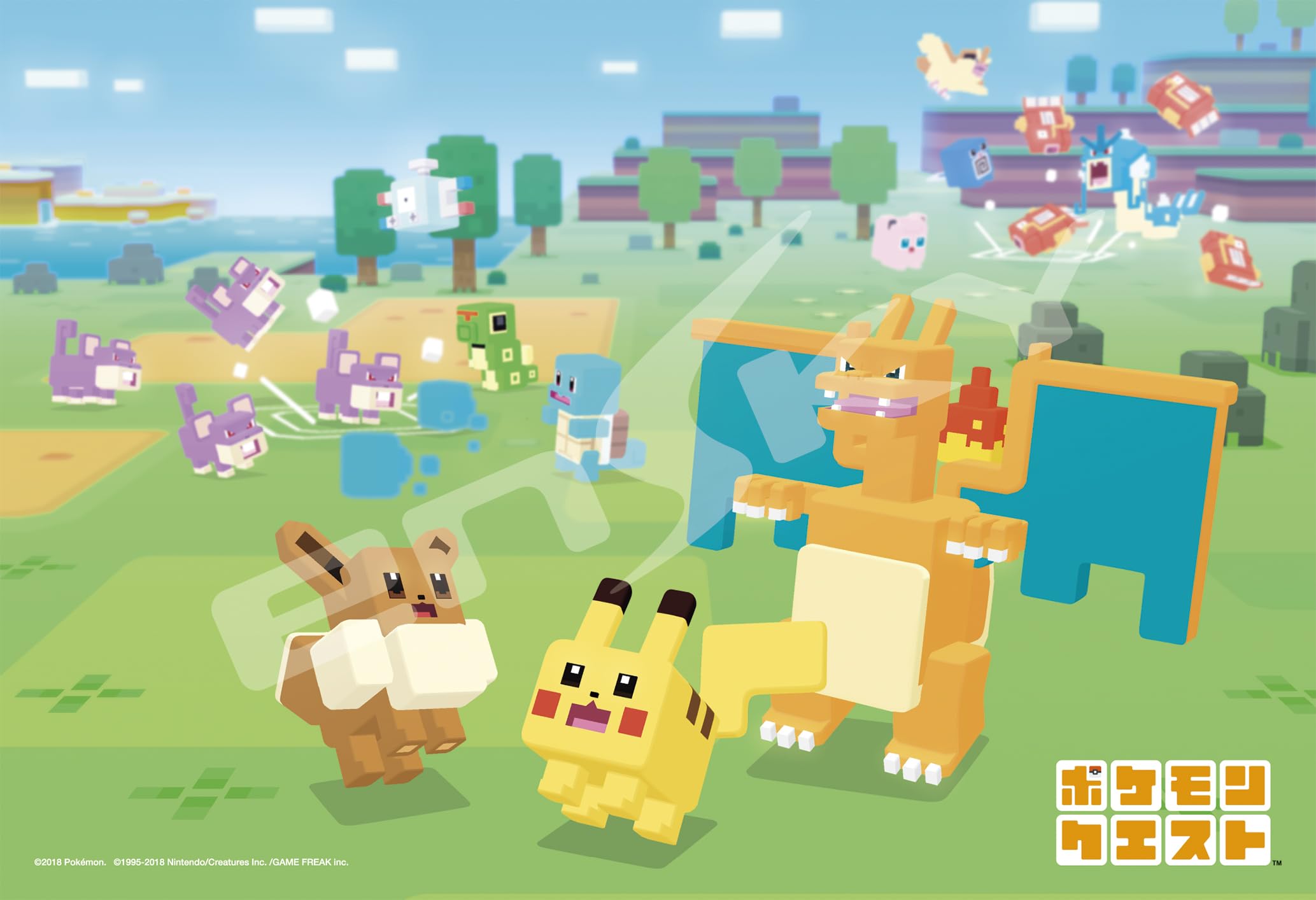 

Пазл Ensky Pokemon Quest Покемоны на острове Какукоро 300 деталей (26x38см)