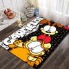G Garfield Cartoon Cat Print Area Rug Non‑Slip Floor Mat Soft Carpet For Kids Bedroom Living Room Indoor Home Decor Holiday Gift