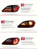 LED Sequential Turn Signal Taillight Assembly for 2009-2015 Lexus RX350/RX450H.