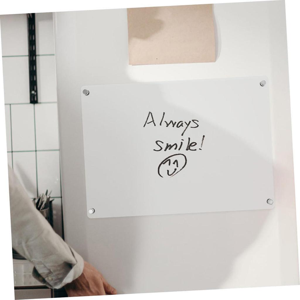 3D Magnetic Acrylic Erasable Note & Planner Board for Refrigerator