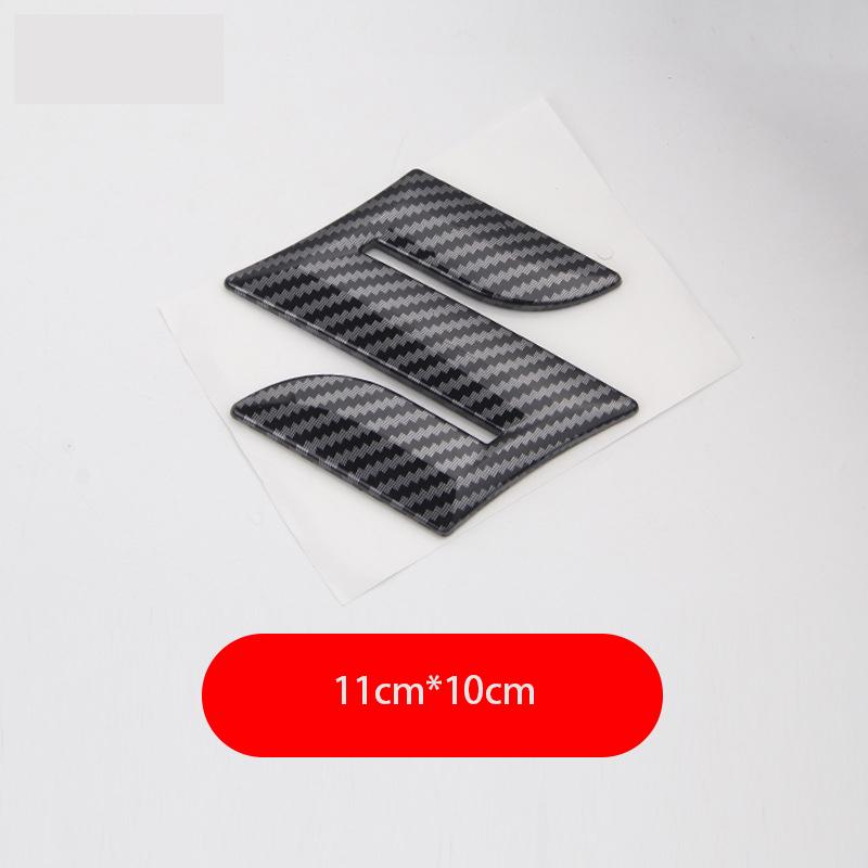 Car Front Rear Logo Auto Grille Emblem Sticker Accessories For Suzuki Jimny Swift Samurai Vitara SX4 Alto Kaiser Ingnis DZire