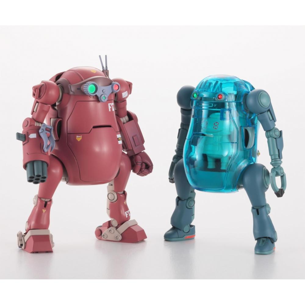 Hasegawa Mechatrowego Votoms Collaboration Series Vol.2 Blue Tea Dog & Jijiri Um Capsule 135 Scale Plastic Model 64811