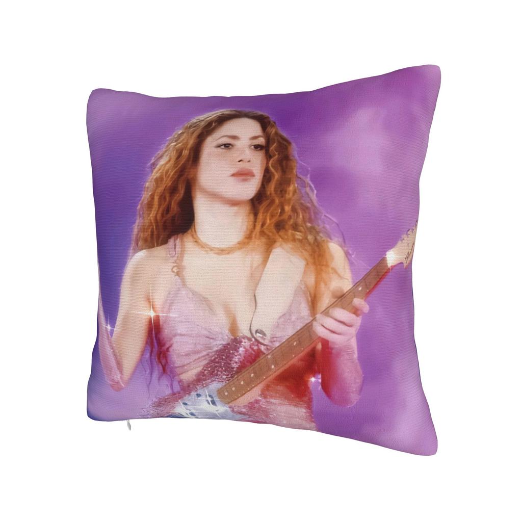 Singer S-Shakira Pillowcase Printed Cushion Cover Decoration Throw Pillow Case Cover Bedroom Square