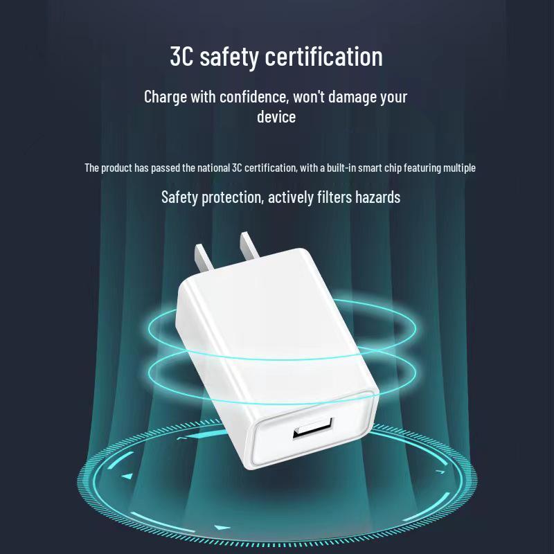5V 2A USB Charger for Apple, Android, Huawei - Direct Plug Adapter, 3C Certified