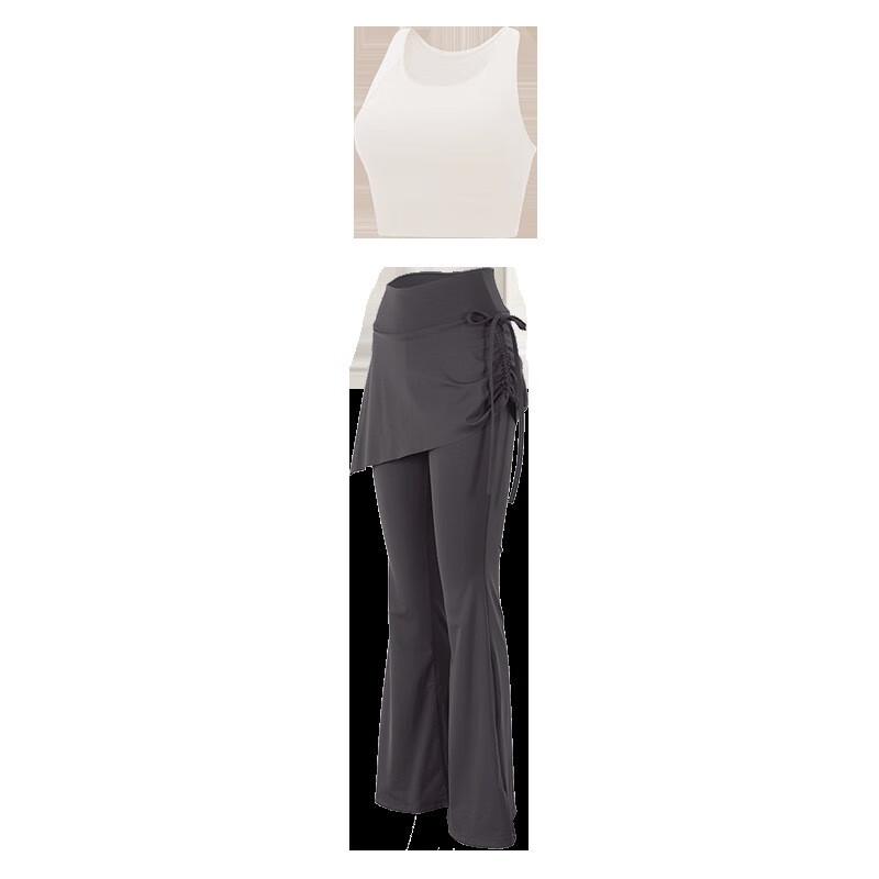 

Women s Faux 2-Piece Yoga & Running Skirt Pants