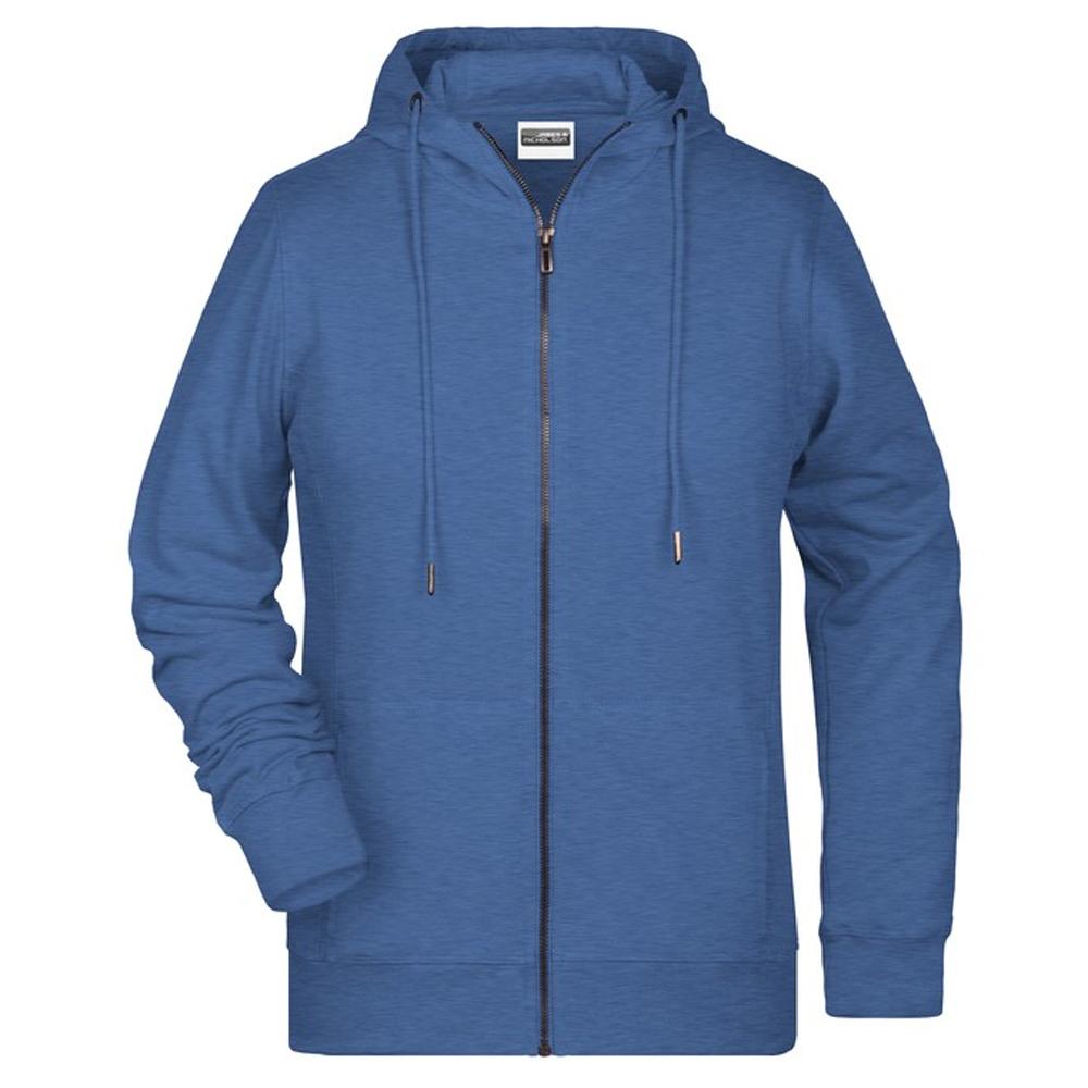 James and Nicholson Womens/Ladies Full Zip Hoodie