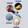 Portable Handheld Sugar Refractometer For Testing Drinks Fruit Juice Sugar Measurement And Density In Ocean Water