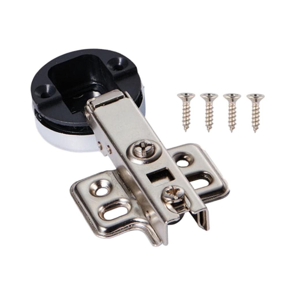 Home Cabinet Hardware 35mm Cup Screws Gate Hinges Heavy Duty Soft Close for Wooden Glass Doors Kitchen