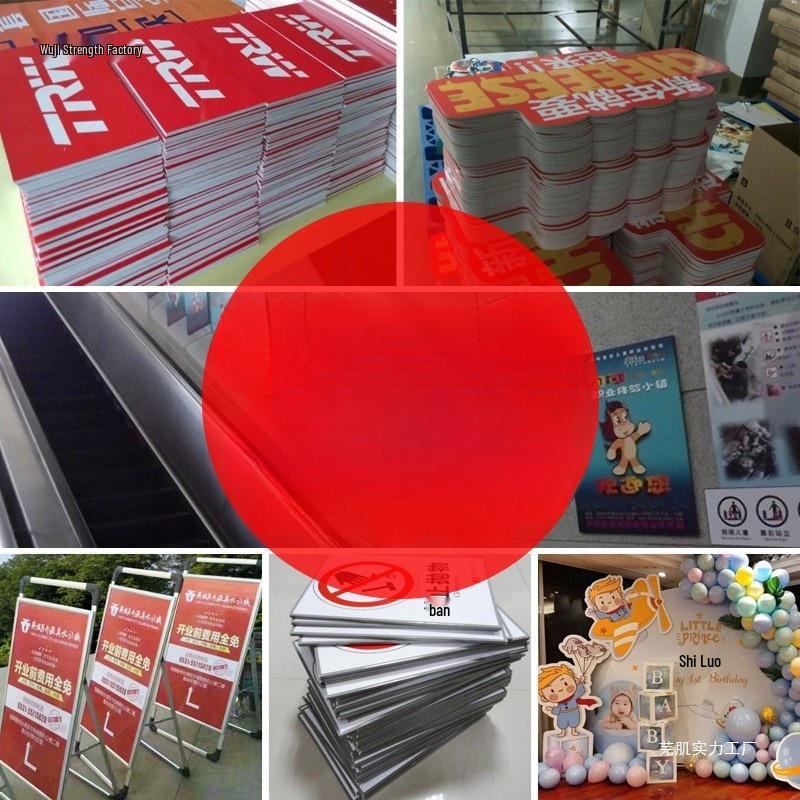 Custom PVC Foam Board Self-Adhesive Poster Display Sign