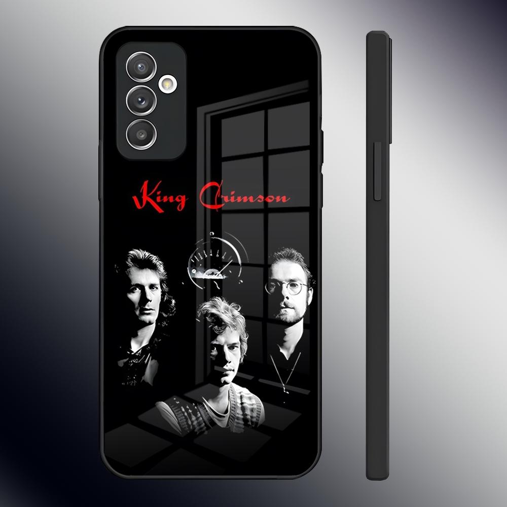 Band K-King Crimson Phone Case For Samsung S24 Ultra S23 S22 S20 Fe S21 Plus A54 A34 A24 A53 A13 A16 Glass Back Cover