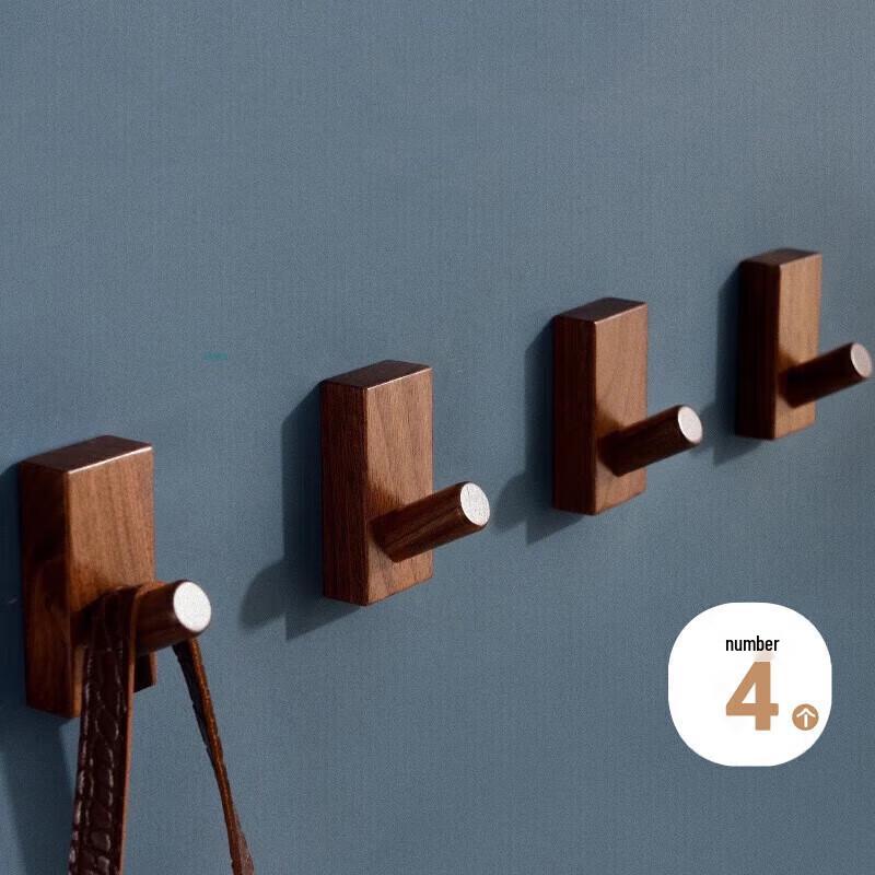 Fanyejia No-Drill Wood & Adhesive Wall Hooks