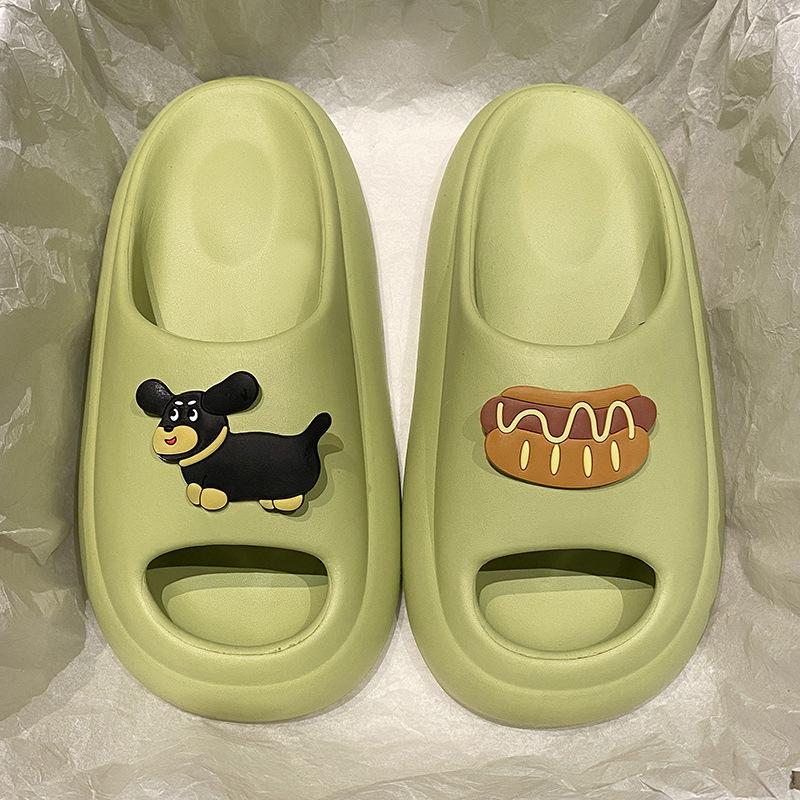 Prémiové pantofle se silnou podrážkou pro ženy k nošení ven v létě nové deodorizační, protiskluzové a chladivé pantofle zvyšující výšku pro ženy