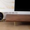 Wooden Monitor Stand Modern Elevated Desktop Storage Pad Multifunctional Luxury Side Table Bedroom Computer Tables Furniture