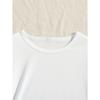 Colorful Rainbow Happy Birthday Girl Print White T-Shirt Soft Round Neck Short Sleeve Tops Casual Birthday Party Tee