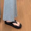 Island Holiday~ Thick-bottomed flip-flops Korean version of casual versatile slippers 2025 summer new sandals