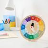 IKEA UNDERHALLA: Wooden Educational Clock (605.066.81)