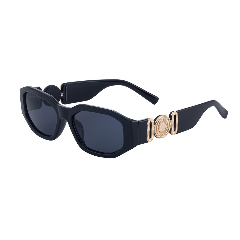 JYL TS Unisex Small Square - Human-Shaped Polygon Trendy Shades 8723