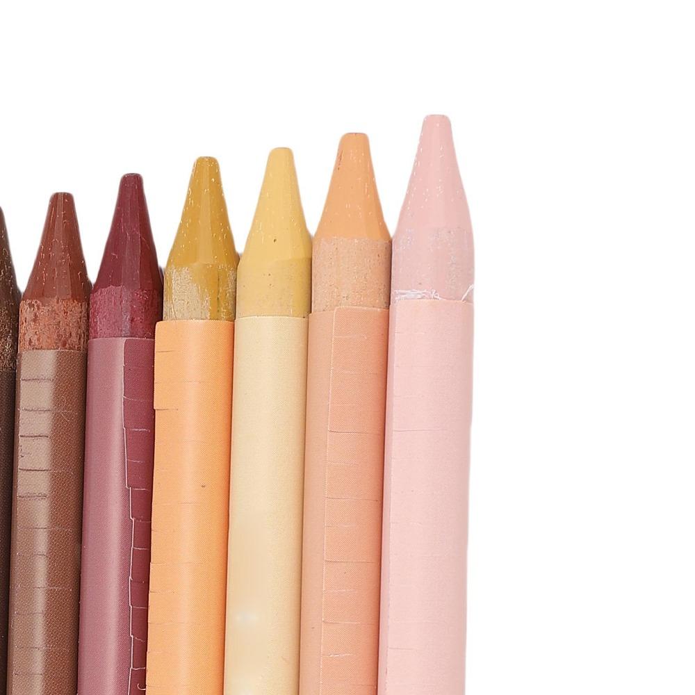 12PCS Rich Pigment Woodless Colored Pencils Set Artist Coloring Supplies  Detail Rendering
