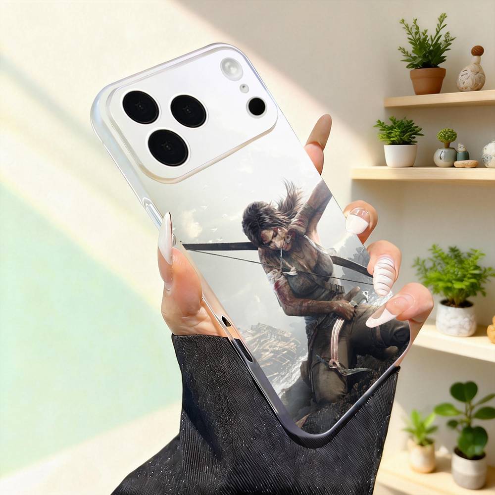 L-Lara C-Croft Cool For iPhone 17,16,15,14,13,12,11,Pro,Max,Plus,Mini,SE4,E Magnetic For Magsafe Wireless Phone Case