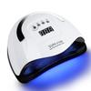 UV Led Nail Lamp 150w 57pcs Dual Light Breads Nail Dryer 4 Timer Setting Gel Nail Polish Lights Curing Gel Nail Lamp