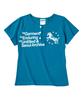 Eontaiteulseoul Unicorn Henley Neck Crop Short Sleeve Full Blue