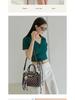 2024 Vintage PU Leather Tote Bag - Large Capacity Shoulder & Crossbody Handbag for Women