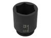 Impact Socket, Hexagonal 1" Very Long 75mm CrMo D.125mm, Waryński