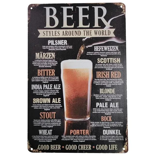 Metalowy Znak Blaszany Vintage Root Beer Retro Żelazny Plakat Ścienny Tablica do Garażu Kawiarni Męskiego Kącika Klubu Baru Wystrój Domu Sztuka Ścienna