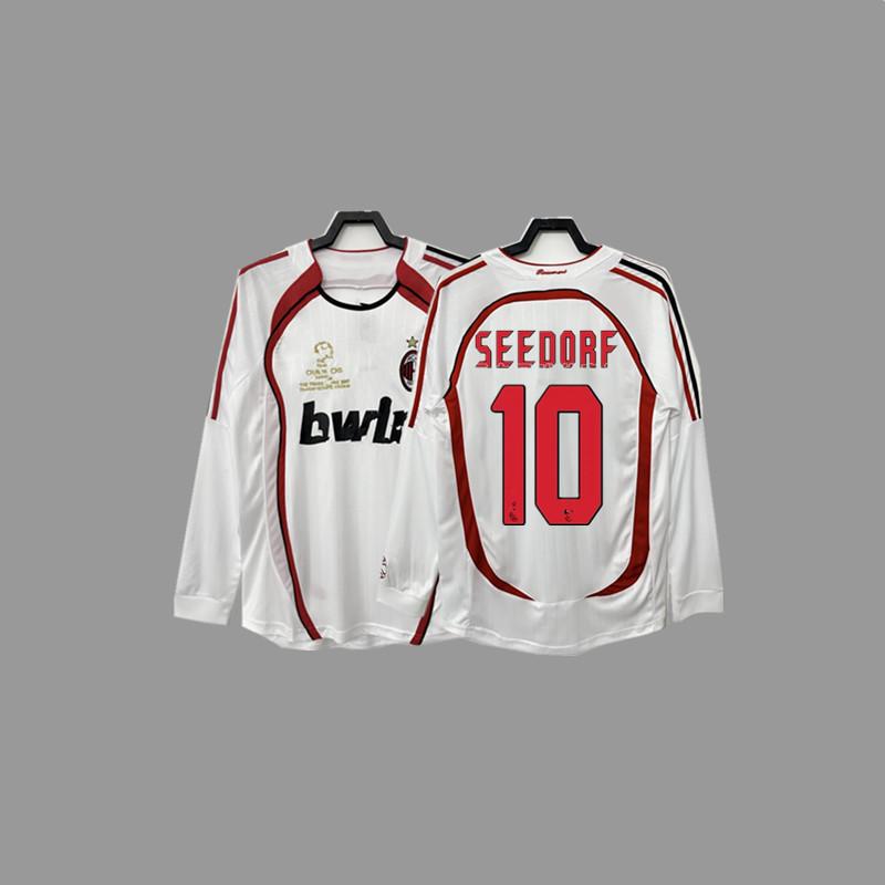 Tricou de fotbal vintage AC Kaka Maldini Ronaldo Ronaldinho tricou tricou de joc antrenament