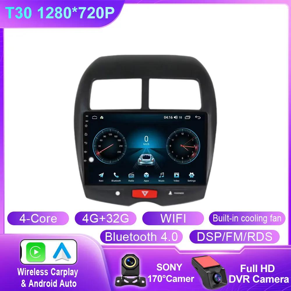 Android Carplay For Mitsubishi ASX 1 2010 2011 2012 2013 2014 2015 2016 GPS Car Radio Multimedia Video Player Stereo No 2din DVD